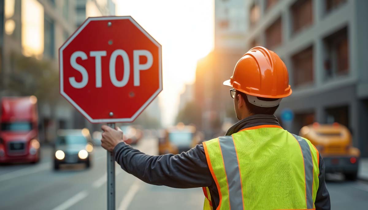 What does a 'Lane Closure Technician' do?